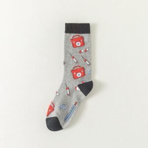 Medical Essentials Pattern Socks