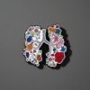 Floral Breath Enamel Pin