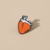 Colorful Anatomical Heart Pin