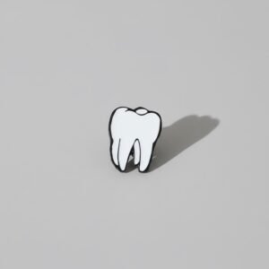 Molar Tooth Enamel Pin