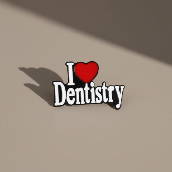 I Love Dentistry Pin