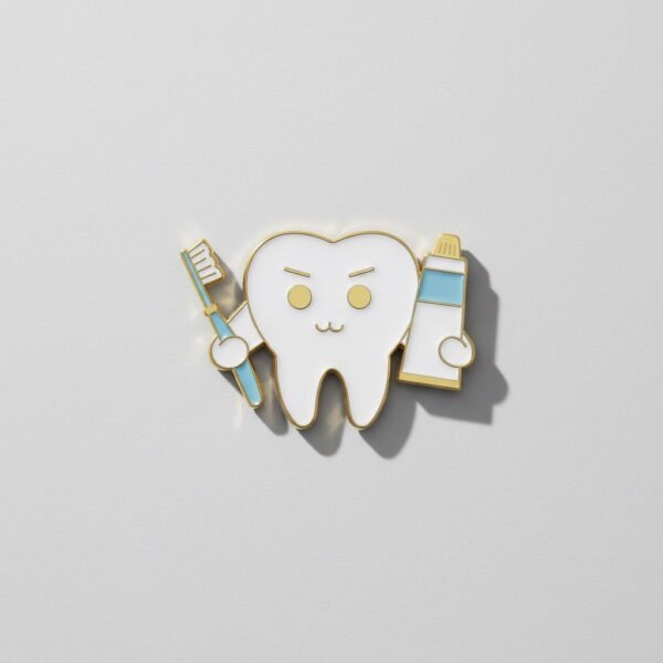 Dental Care Enamel Pin